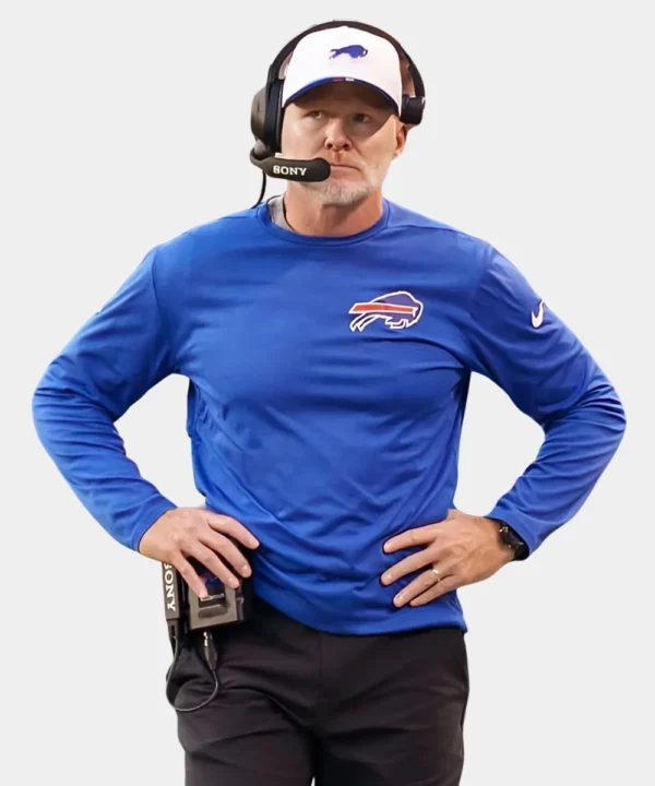 Sean McDermott Preseason Buffalo Bills 2025 Sweatshirt Blue