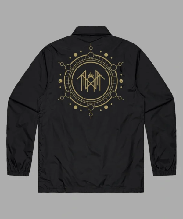Sleep Token Custom Even In Arcadia Black Coach Jacket