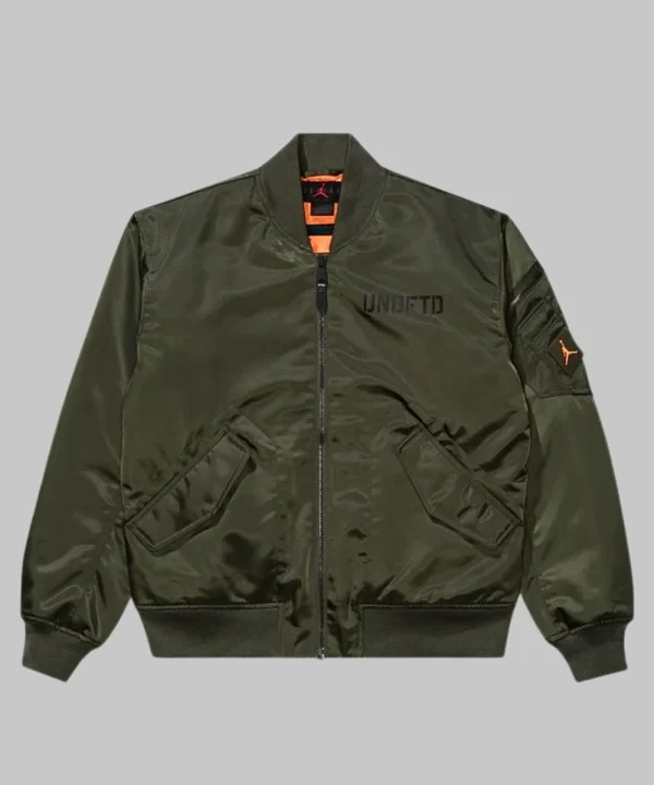 UNDEFEATED x Jordan Green Bomber Jacket