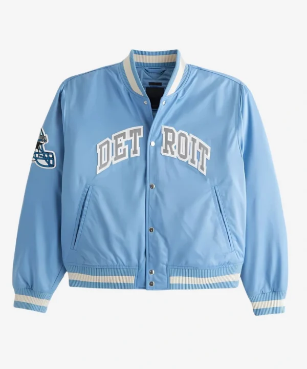 Abercrombie Detroit Lions Varsity Bomber Jacket