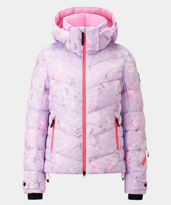 BOGNER FIRE+ICE x LoveShackFancy Saelly Ski Purple Jacket