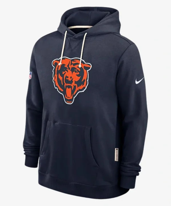 Ben Johnson Chicago Bears Nike Sideline Hoodie