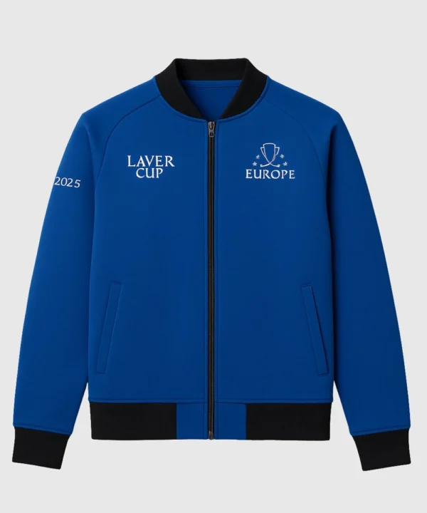 Carlos Alcaraz Laver Cup 2025 Blue Jacket