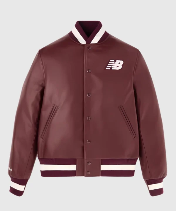 Coco Gauff US Open 2025 New Balance Leather Jacket