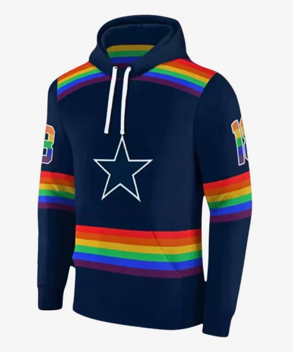 Dallas Cowboys Rainbow Hoodie