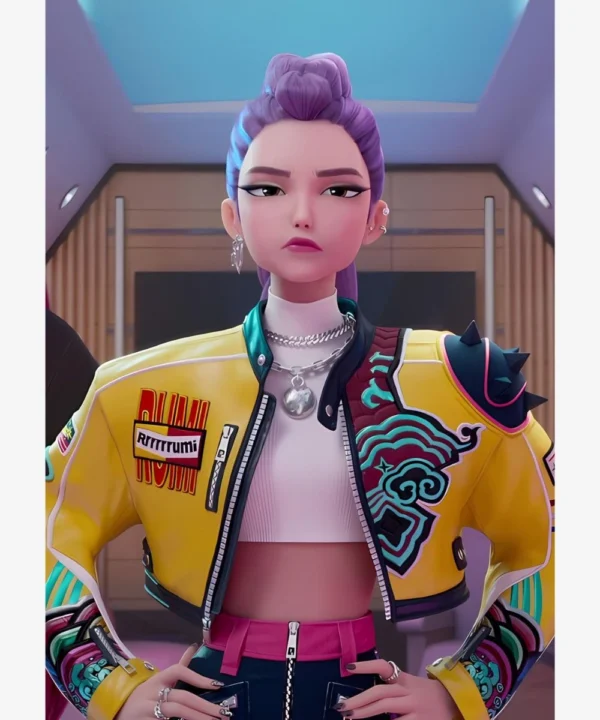Kpop Demon Hunters Rumi's Yellow Jacket