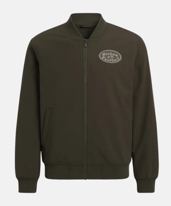 New York Jets Nike Gotham Green 2025 Rivalries Collection Sideline Bomber Jacket