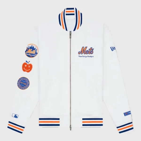 New-York-or-Nowhere Nyon x Mets Motto Varsity Jacket