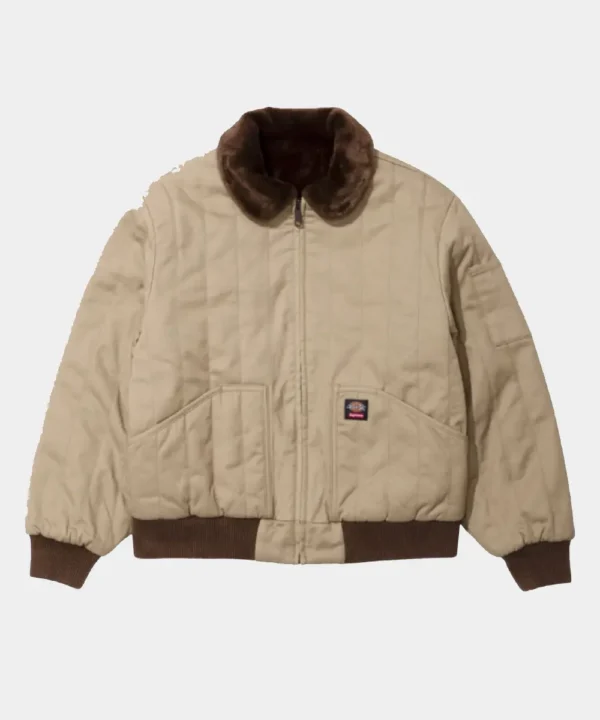 Supreme x Dickies Reversible Faux Fur Work Bomber Jacket - Fall-Winter 2025