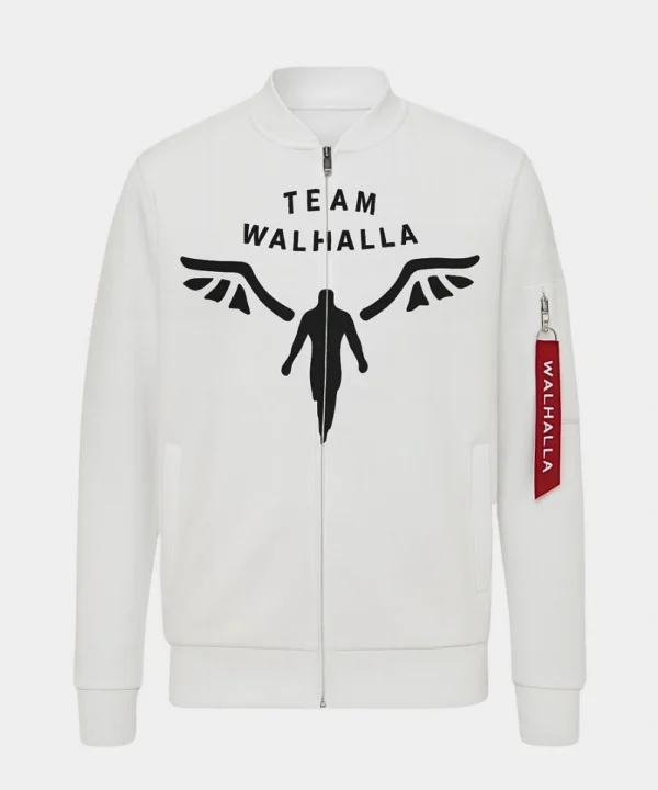 Tokyo Revengers Valhalla White Bomber Jacket