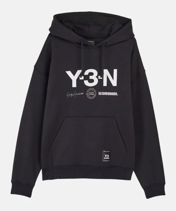 Adidas Y-3 x Neighborhood Relaxed Pullover Fleece Hoodie