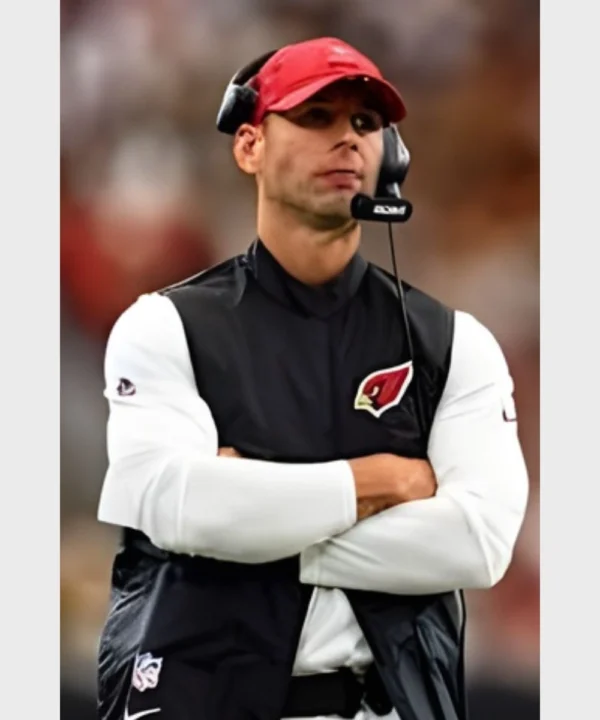 Jonathan Gannon Arizona Cardinals Puffer Vest
