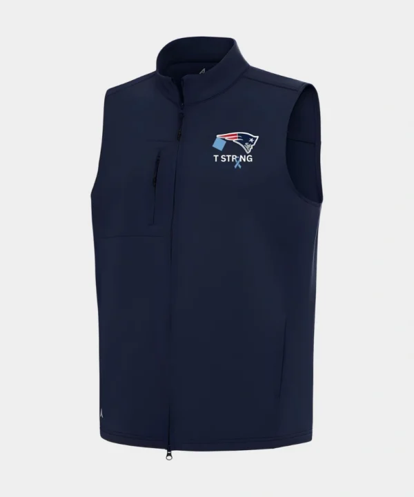 American Football Coach Mike Vrabel New England Patriots 2025 Vest Navy Blue