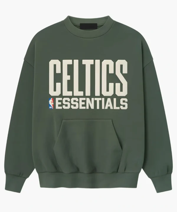 Boston Celtics Fear of God x NBA Green Sport Sweatshirt