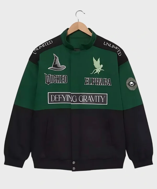 BoxLunch Wicked Elphaba Defying Gravity Racing Jacket