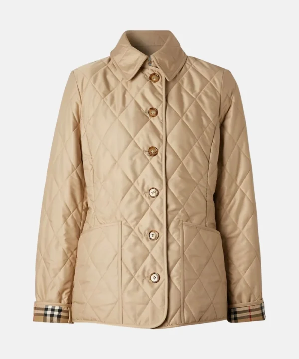 Costco Burberry Jacket Cream