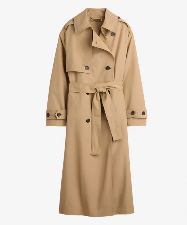 Gap Sandy Liang Bow Trench Coat
