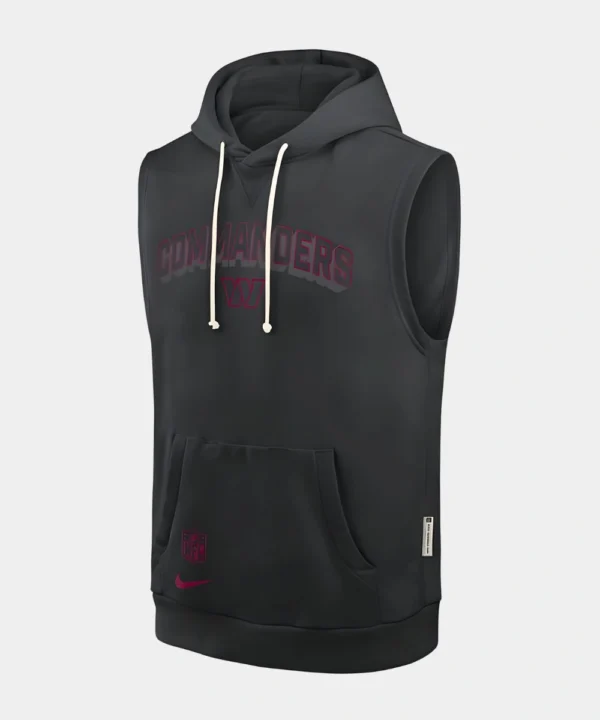 Jayden Daniels Washington Commanders 2025 Sleeveless Hoodie