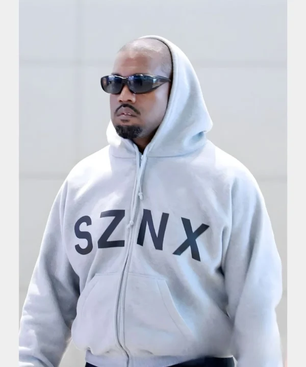 Kanye West SZNX Hoodie | Kanye West SZNX Grey Hoodie