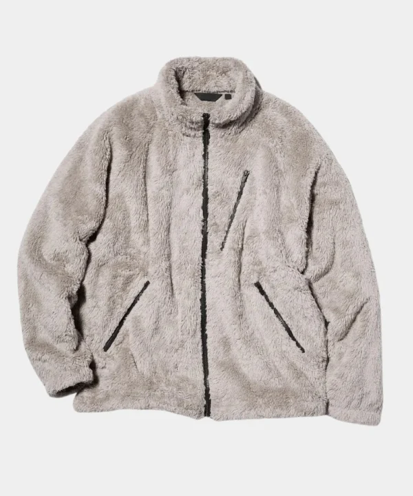 NEEDLES x UNIQLO Fleece Jacket Beige