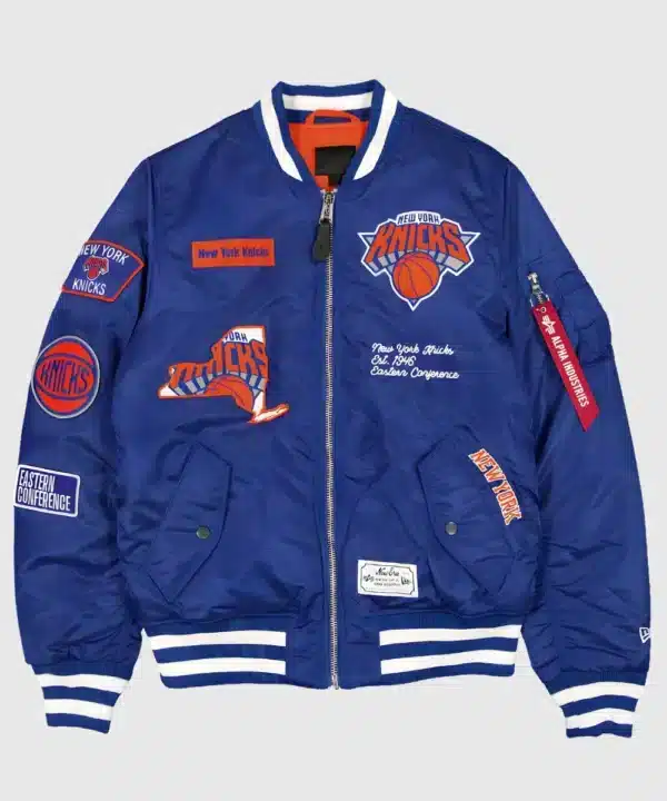 New York Knicks Alpha Industries MA-1 Bomber Jacket
