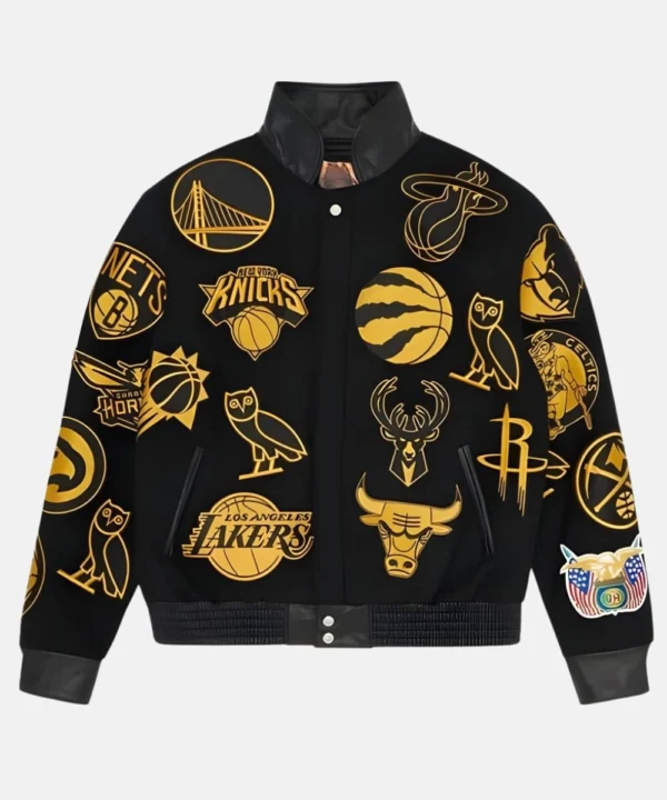 OVO x NBA Jeff Hamilton Team Icons Jacket