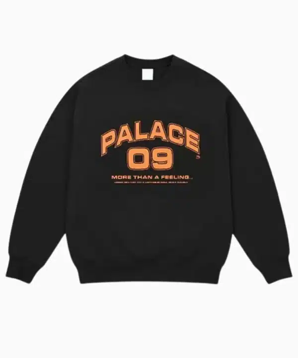PALACE More Than A Feeling Crew Sweatshirt Black