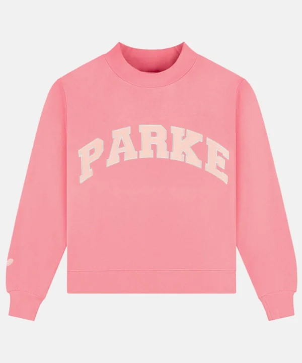 Preorder Pink Aid x Parke Mockneck Sweatshirt