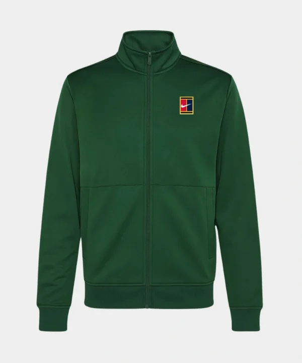 Spanish Tennis Player Carlos Alcaraz Rolex Paris Masters 2025 Green Jacket