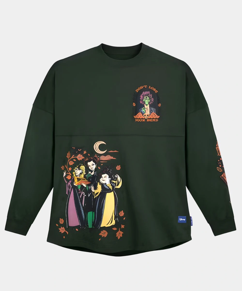 Trendy Halloween 2023 Hocus Pocus 2 Green Spirit Jersey