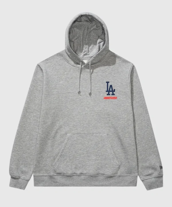 Undefeated x NE x Dodgers Stacked Logo Hoodie
