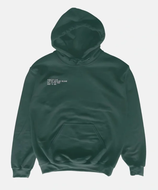 Virgil Was Here Green Hoodie