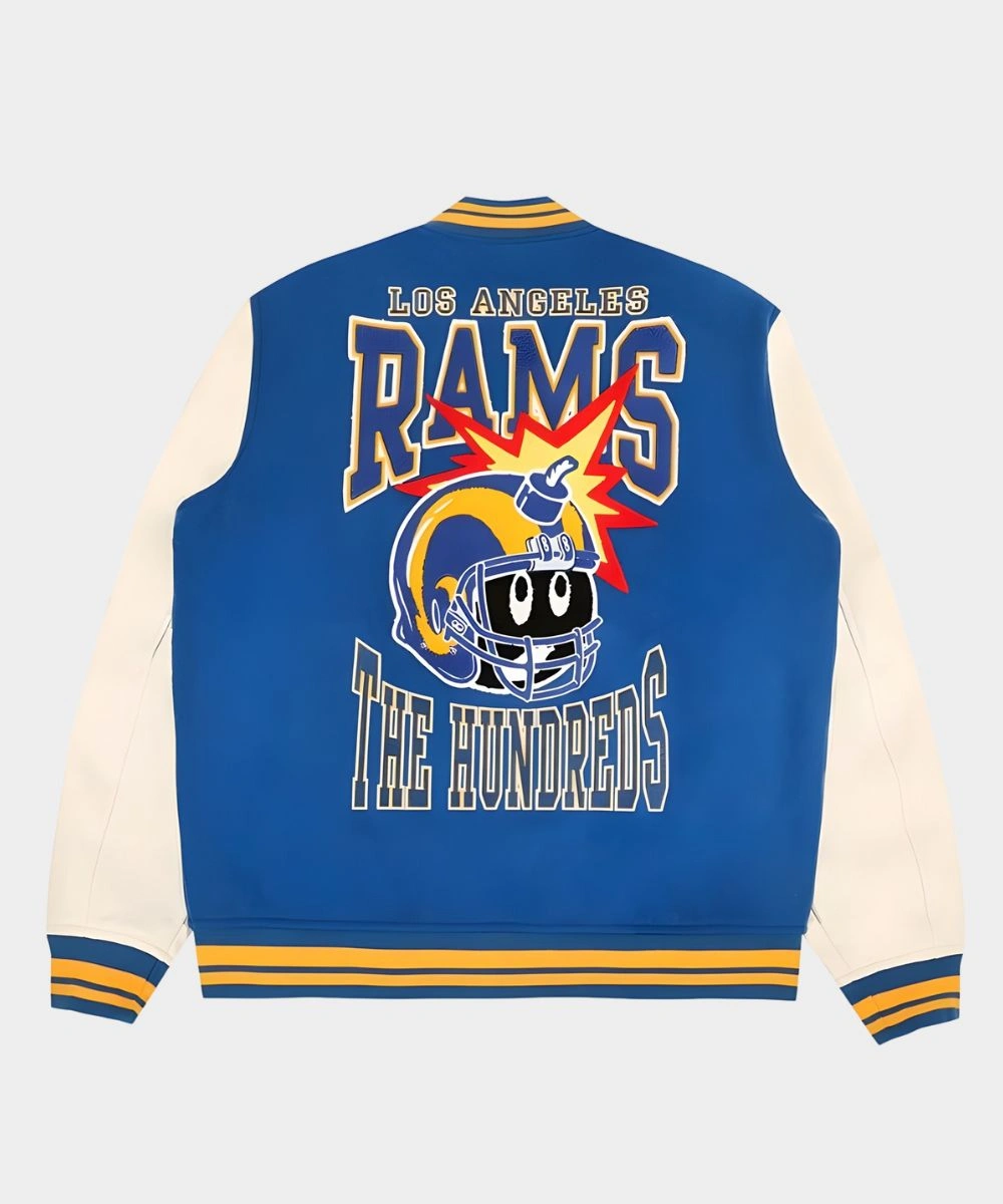 2025 The Hundreds x Los Angeles Rams Varsity Jacket