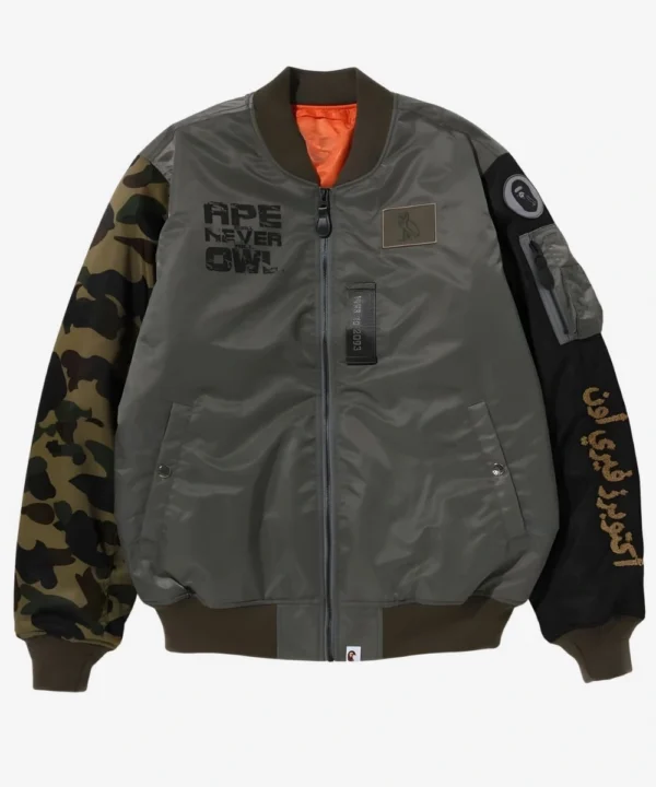 BAPE x OVO Loose Fit MA-1 Jacket