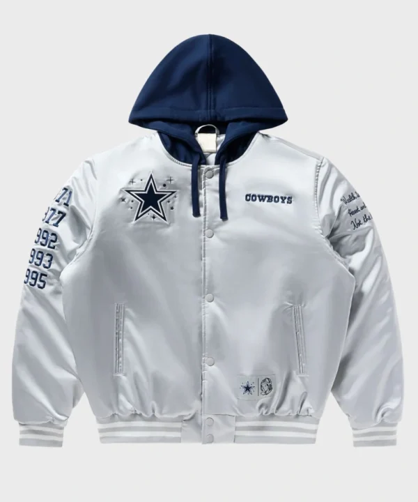Billionaire Boys Club X Dallas Cowboys Satin Jacket