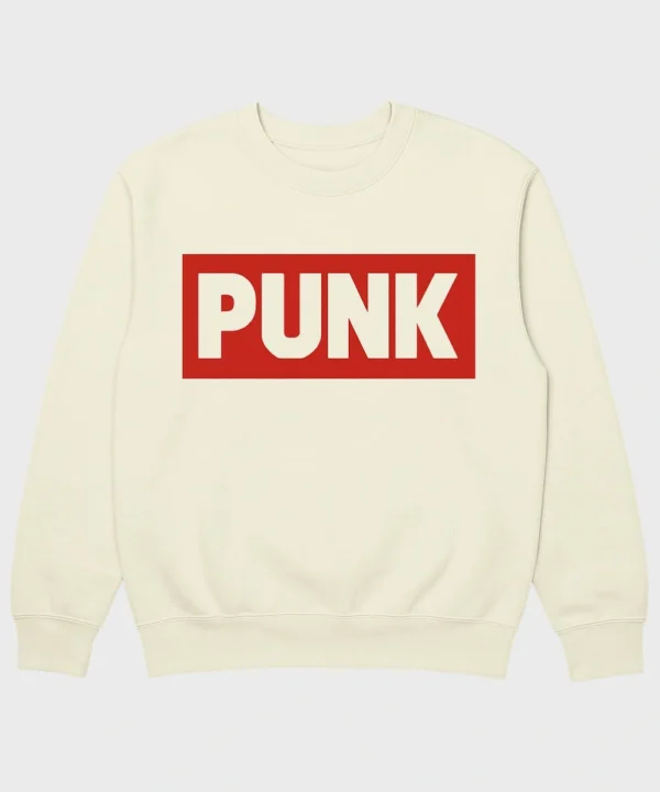 CM Punk Raw World Heavyweight Champion Pullover Sweatshirt White