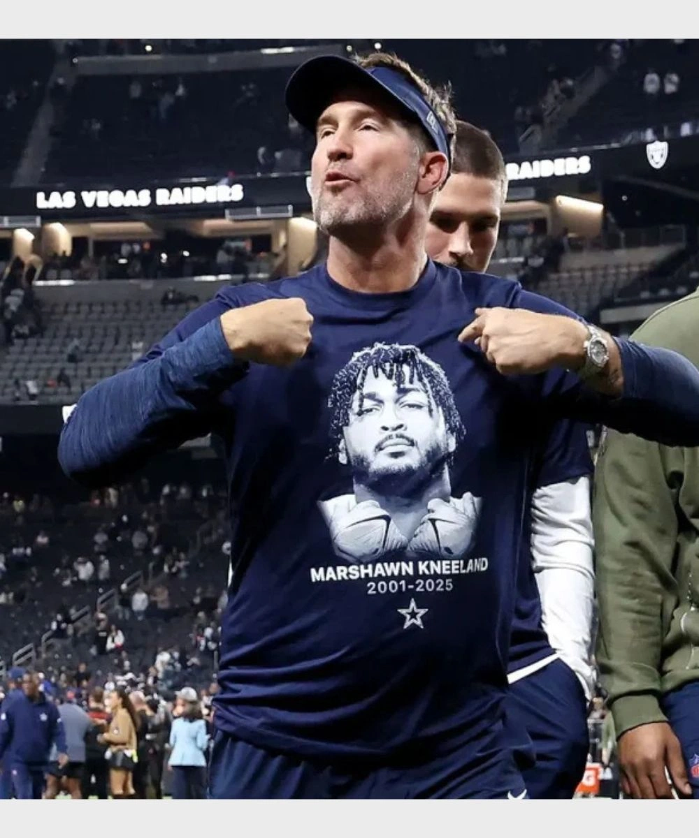 Coach Brian Schottenheimer Marshawn Kneeland 2001-2025 T-Shirt