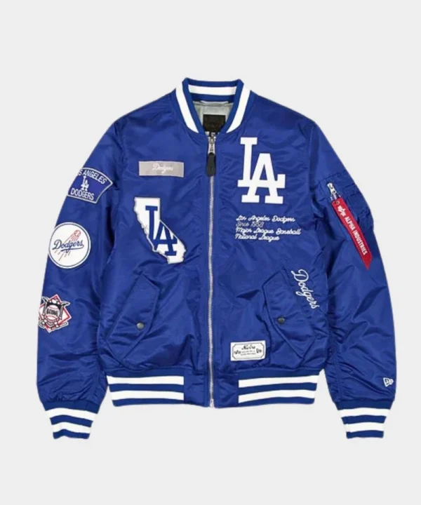 Maude Apatow 2025 World Series LA Dodgers Jacket