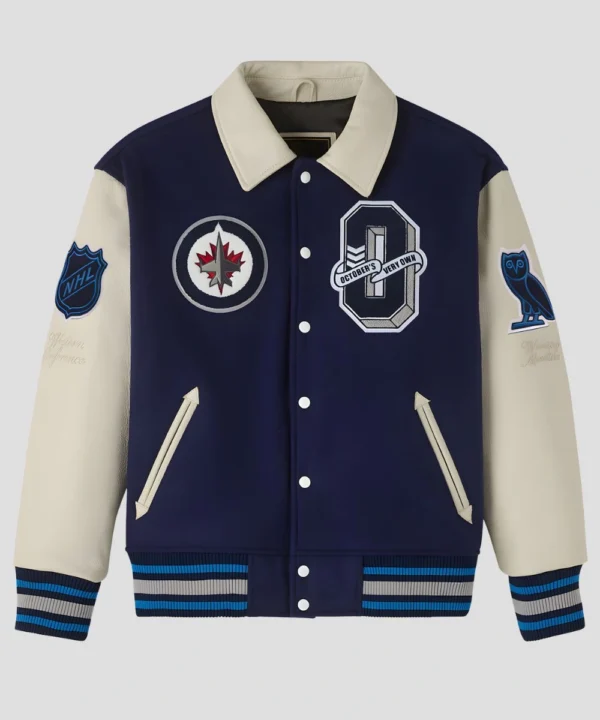 OVO x Winnipeg Jets Varsity Jacket