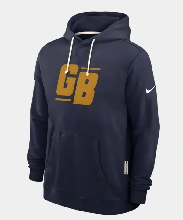 Packers Coach Matt LaFleur Green Bay Packers Alt Offensive Set Play Sideline Nike Dri-FIT NFL Pullover Hoodie