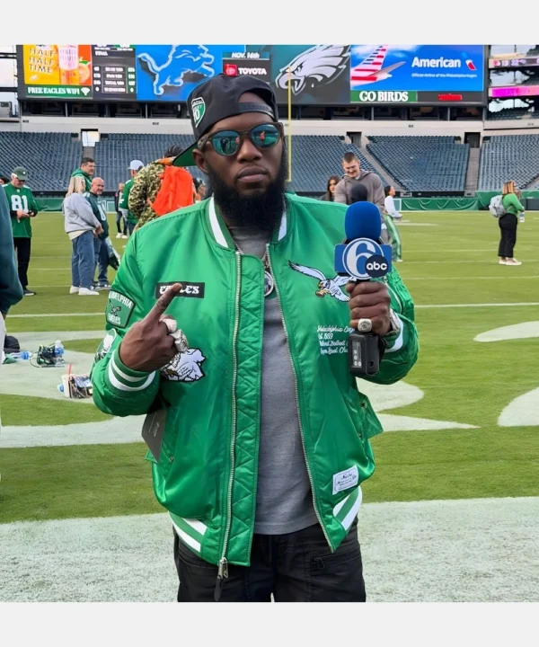 Philly Freeway Eagles Bomber Jacket