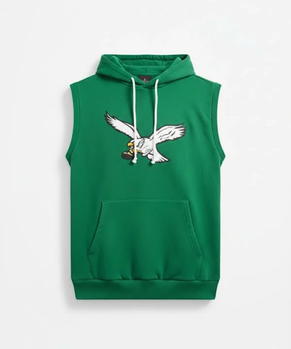 Saquon Barkley Philadelphia Eagles Sleeveless Hoodie