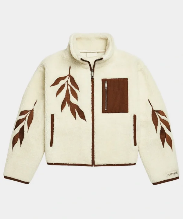 Taylor Swift Life is a Willow Zip Up Sherpa Fleece Jacket