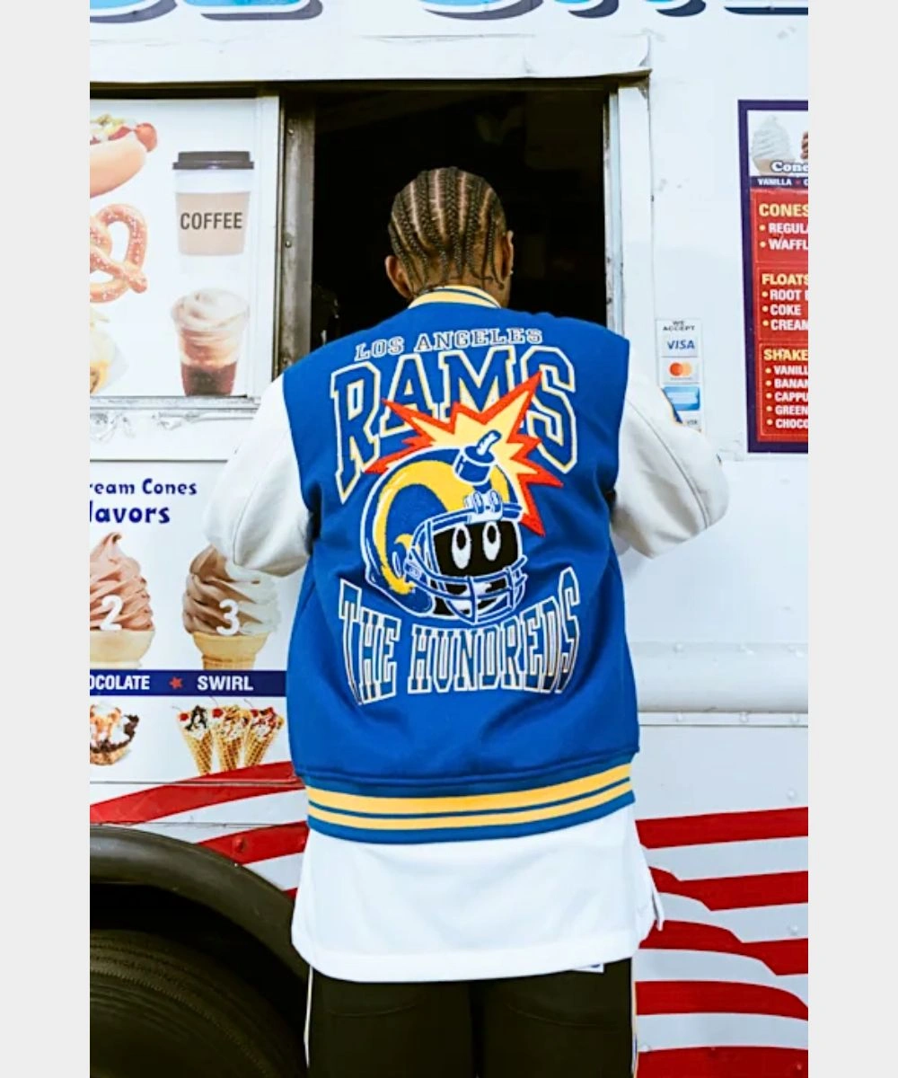 The Hundreds x Rams Varsity Jacket