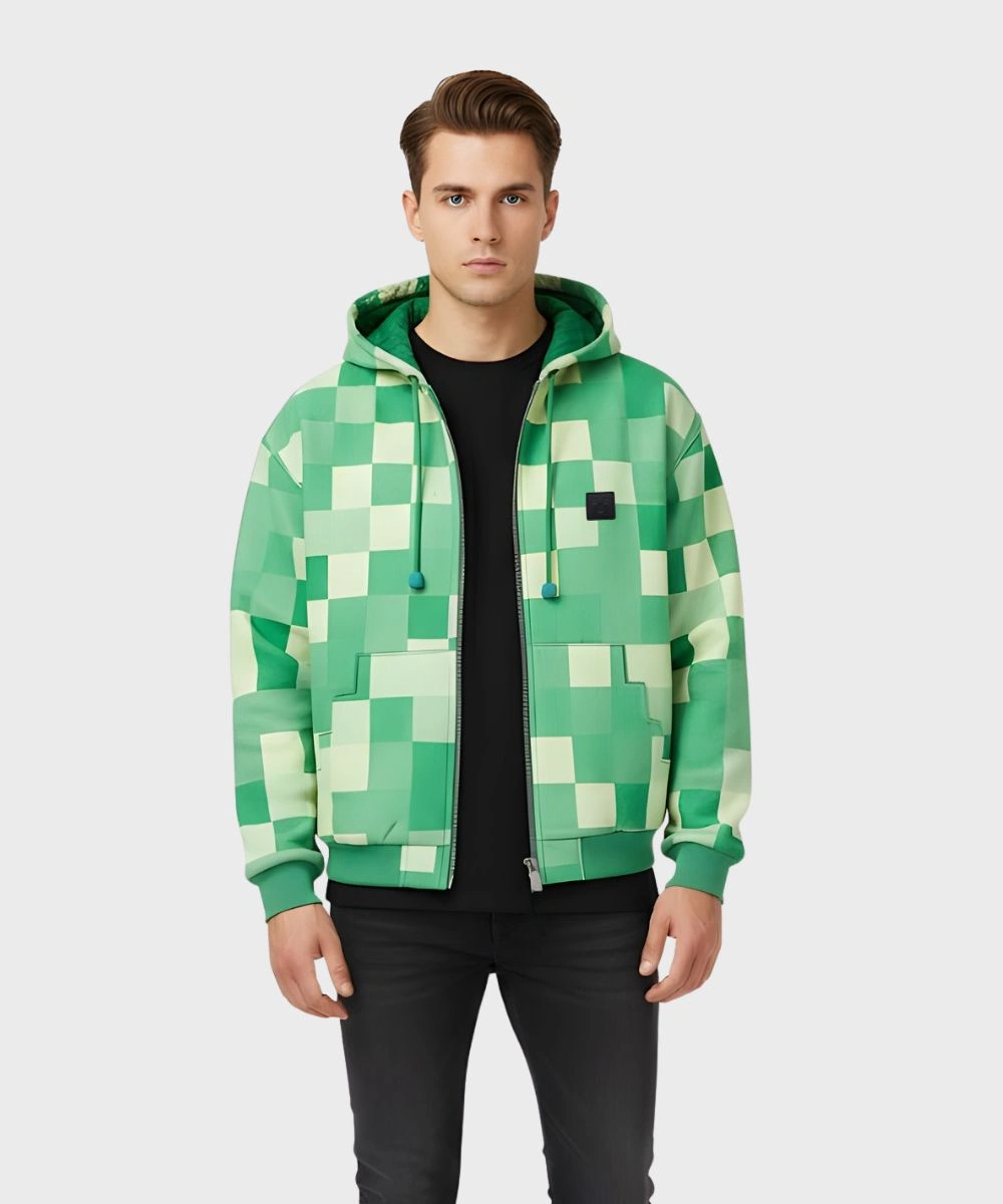 Very Cool Minecraft The Creeper Jacket