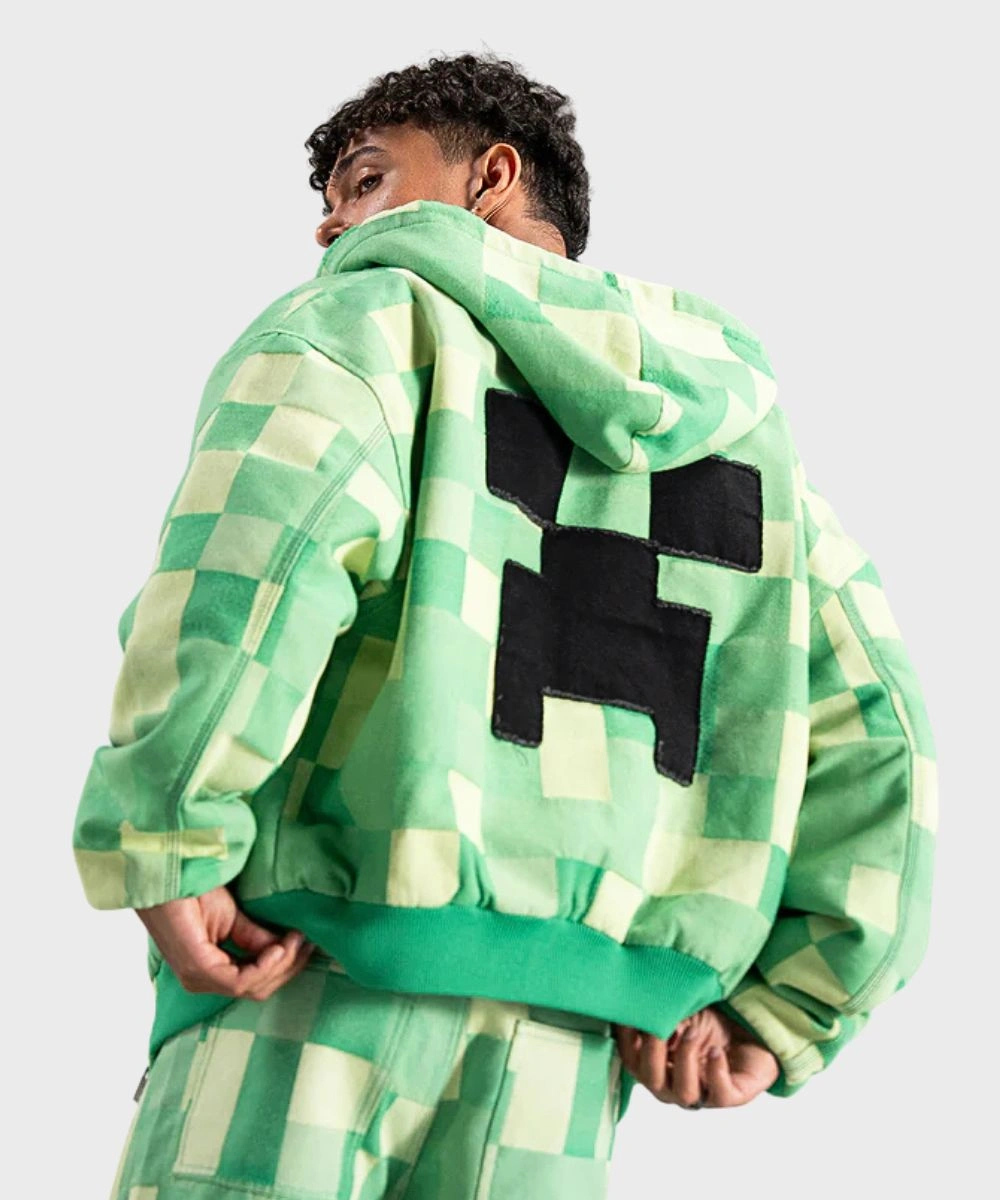 Very Cool x Minecraft Creeper Jacket
