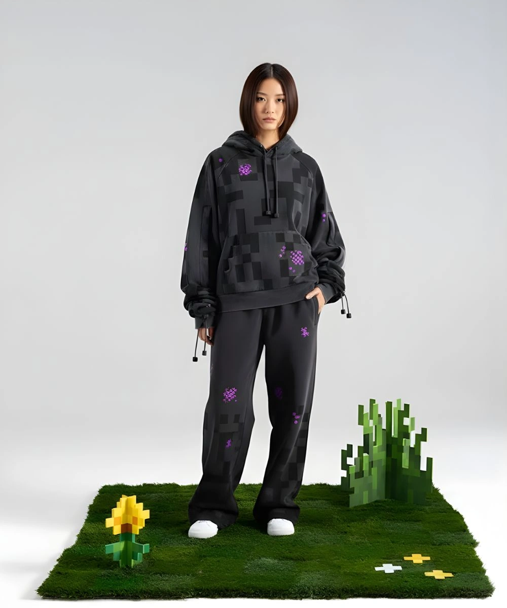 Very Cool x Minecraft Enderman Hoodie