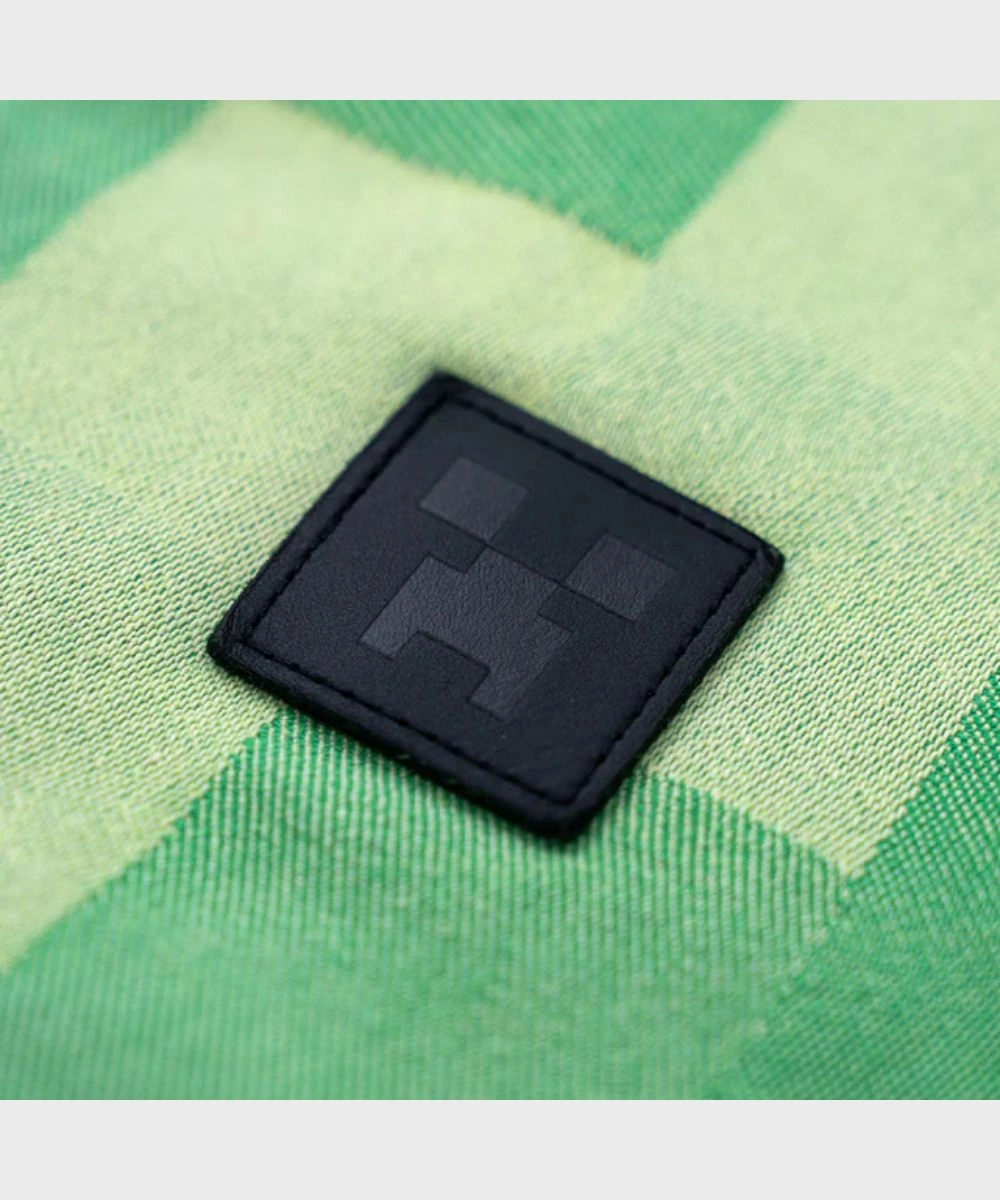 Very Cool x Minecraft The Creeper Hooded Jacket Green