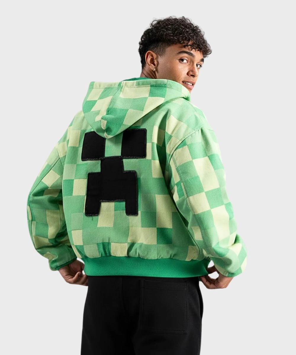 Very Cool x Minecraft The Creeper Jacket