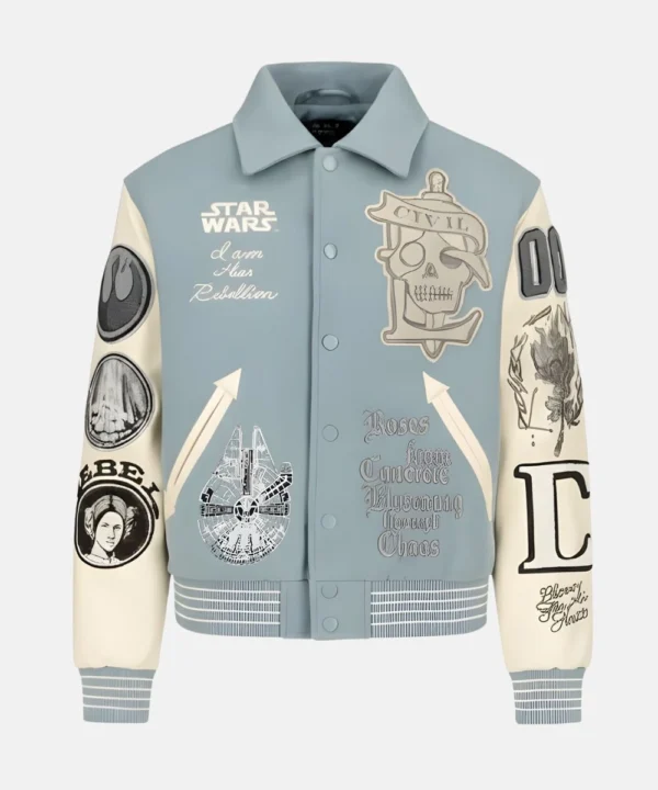 Civil x Star Wars Rebellion Varsity Jacket